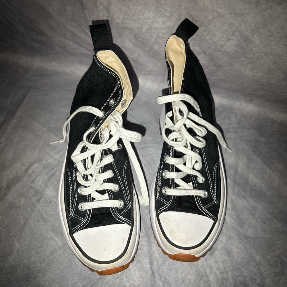 Converse Black and White Canvas High-Tops